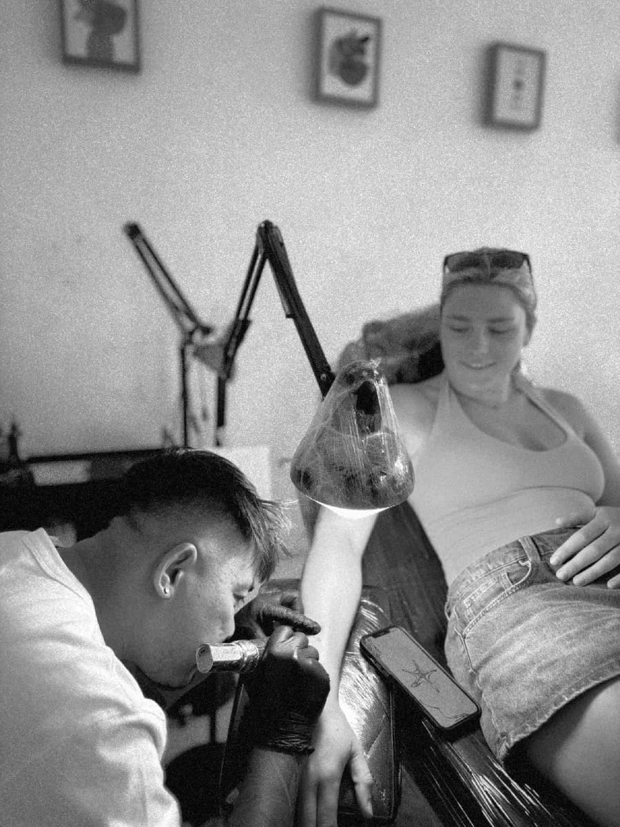Consultation and tattooing process