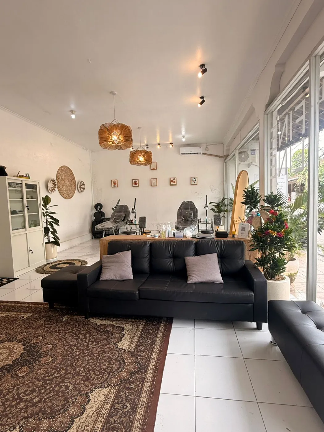 Hospital-grade sterile tattooing station in Seminyak