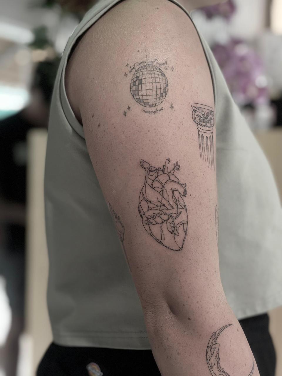 Fine line tattoo piece 19 - Tropical Ink Bali