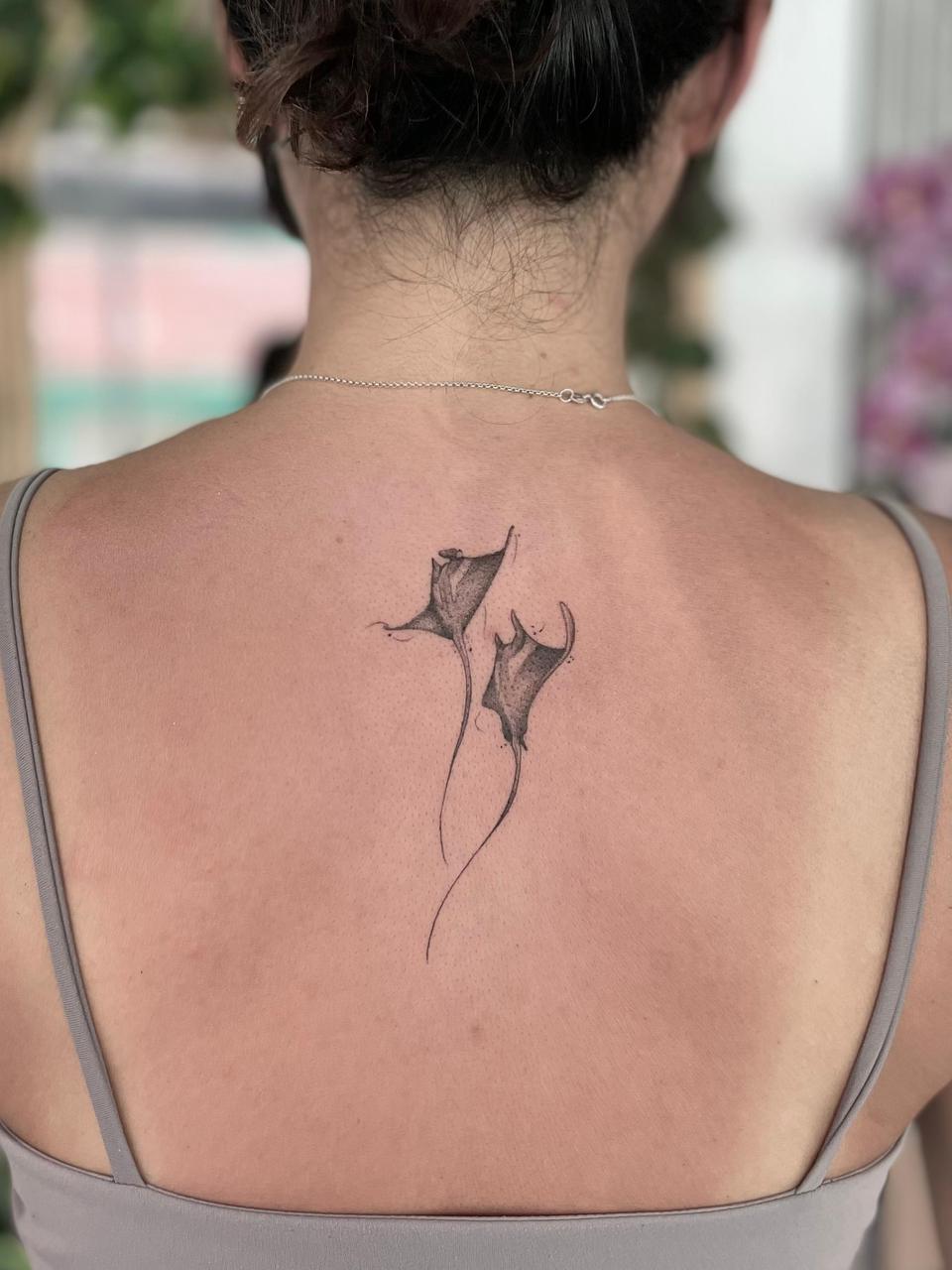 Fine line tattoo piece 21 - Tropical Ink Bali