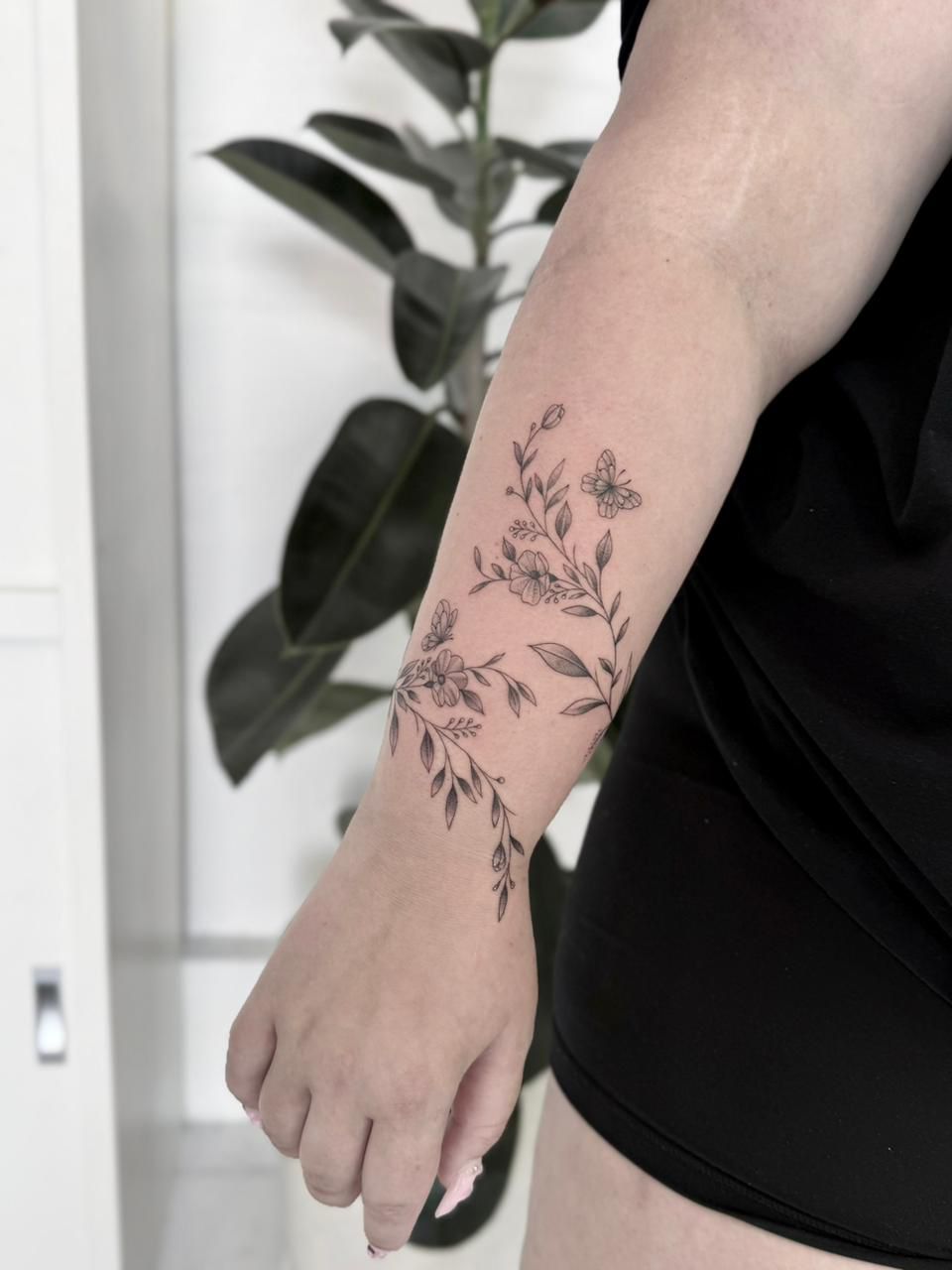 Fine line tattoo piece 23 - Tropical Ink Bali