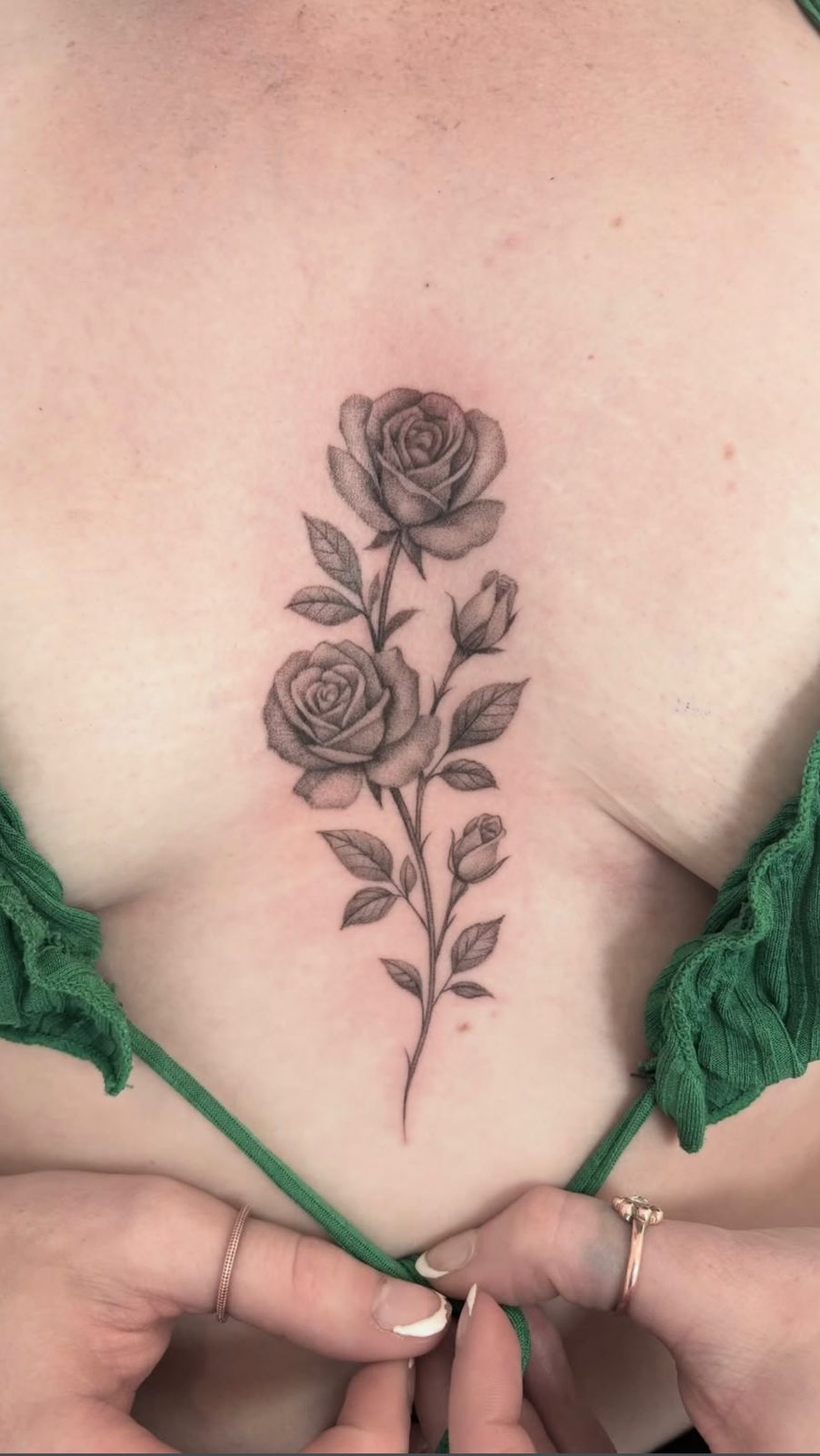Fine line tattoo piece 38 - Tropical Ink Bali