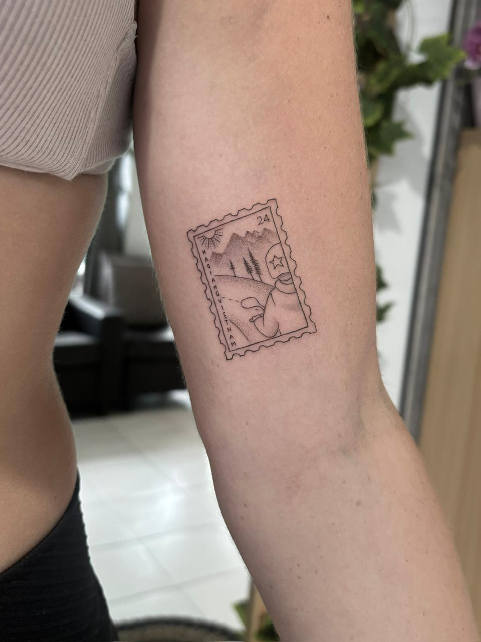 Fine line tattoo piece 40 - Tropical Ink Bali